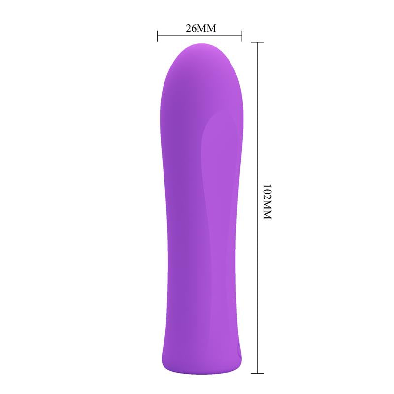 PRETTY LOVE - ALFREDA SUPER POWER VIBRATOR AQUA PURPLE