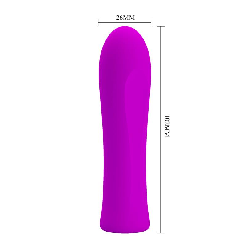 PRETTY LOVE - ALFREDA SUPER POWER VIBRATOR VIOLET