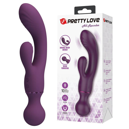 PRETTYLOVE - ALL ROUNDET VIBA AND MASSAGER 2 IN 1