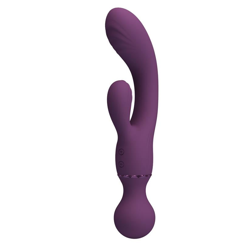 PRETTYLOVE - ALL ROUNDET VIBA AND MASSAGER 2 IN 1