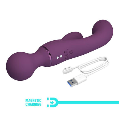 PRETTYLOVE - ALL ROUNDET VIBA AND MASSAGER 2 IN 1