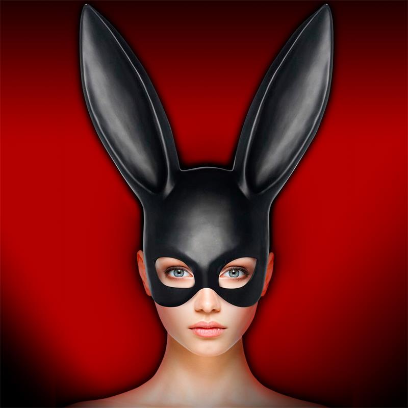 INTOYOU BDSM LINE - ALLICIA BUNNY MASK BLACK