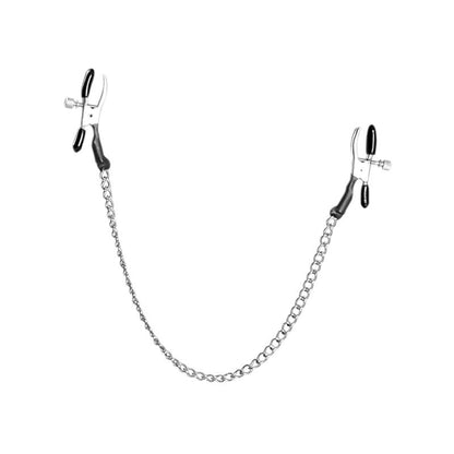 FETISH FANTASY SERIES - ALLIGATOR NIPPLE CLAMPS WITH CHAIN
