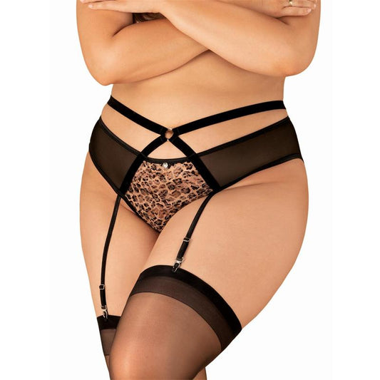 OBSESSIVE - ALLUNES SUSPENDER BELT