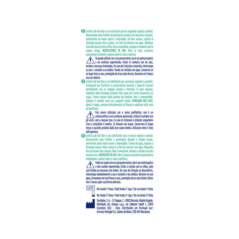 CONTROL - ALOE LUBRICANT 75 ML