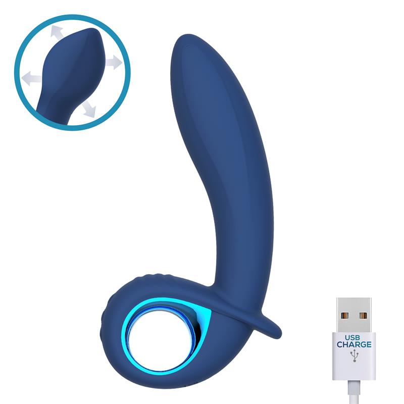 INTOYOU - ALPHA ADVANCED VIBE WITH INFLATABLE AND VIBRATION FUNCTION USB SILICONE