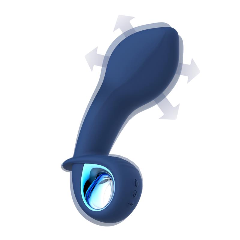 INTOYOU - ALPHA ADVANCED VIBE WITH INFLATABLE AND VIBRATION FUNCTION USB SILICONE
