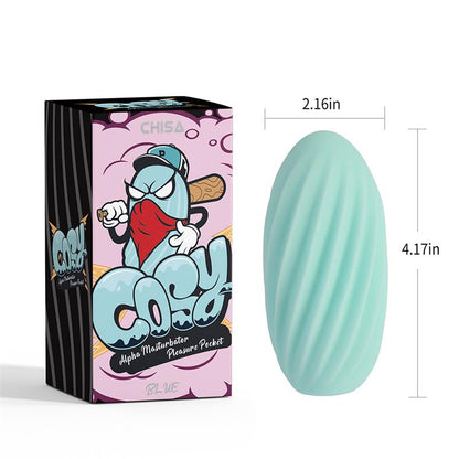 CHISA - MASTURBADOR ALPHA PLEASURE POCKET AZUL