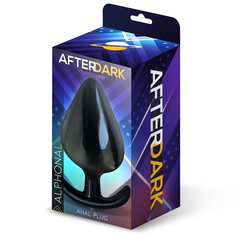 AFTERDARK - ALPHONA L BUTT PLUG SIZE L 11.2 CM X 6.1 CM