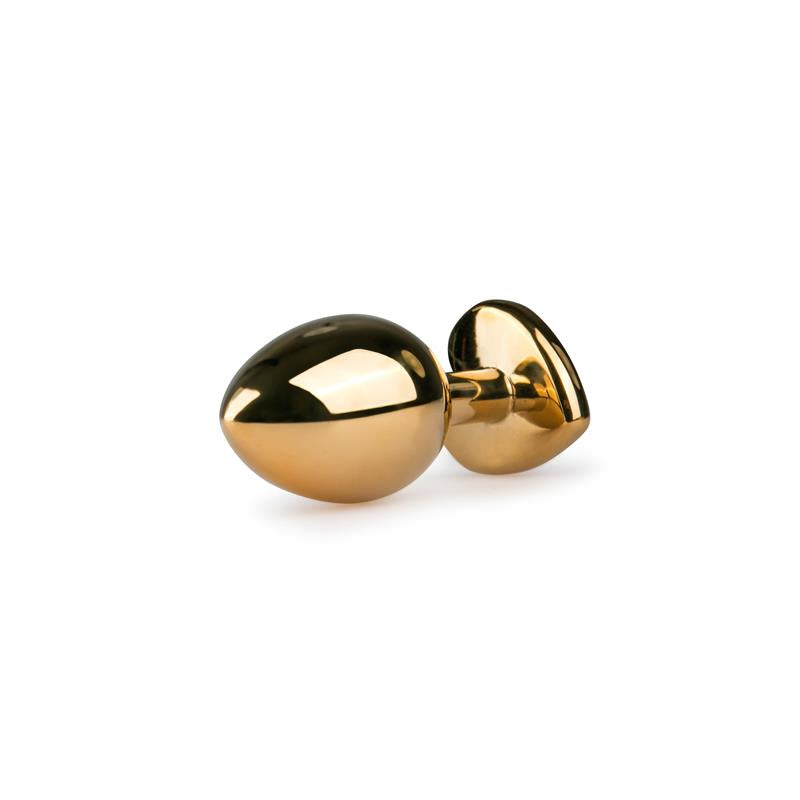 EASYTOYS - METAL ANAL PLUG NO. 7 - GOLD / PINK