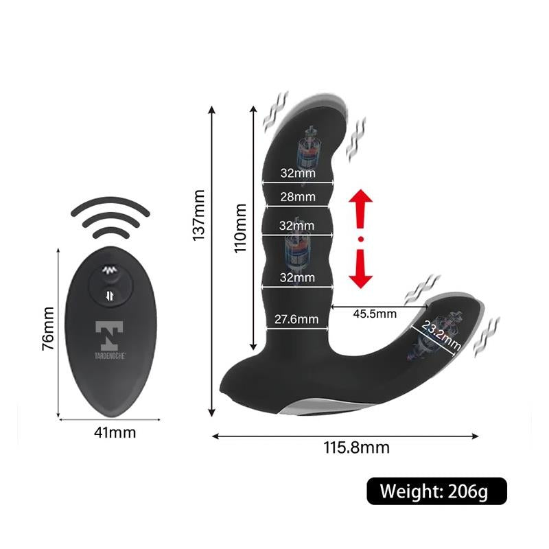 TARDENOCHE - AMPEX P-SPOT ANAL MASSAGER WITH THRUSTING