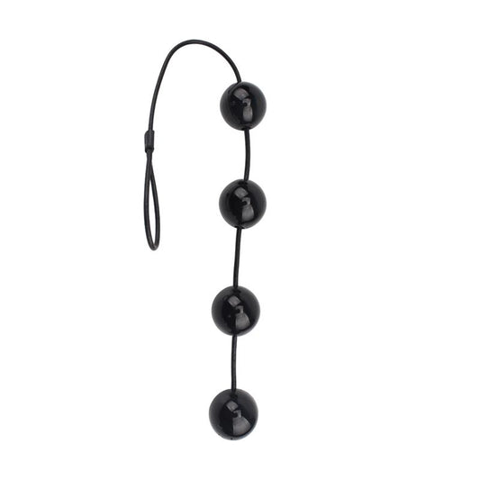 CHISA - ANAL AND VAGINAL BALLS 55 X 4 CM BLACK