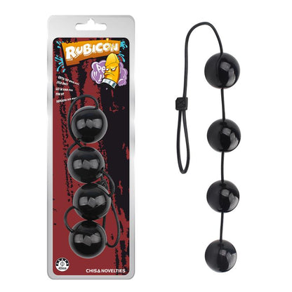 CHISA - ANAL AND VAGINAL BALLS 60 X 5 CM NEGRO