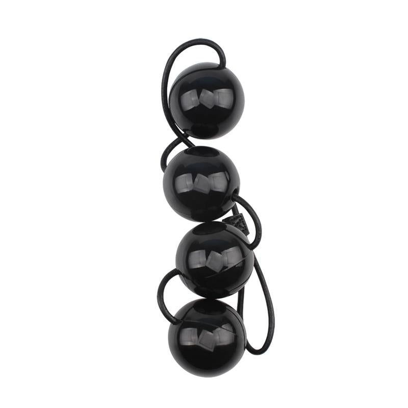 CHISA - ANAL AND VAGINAL BALLS 60 X 5 CM NEGRO