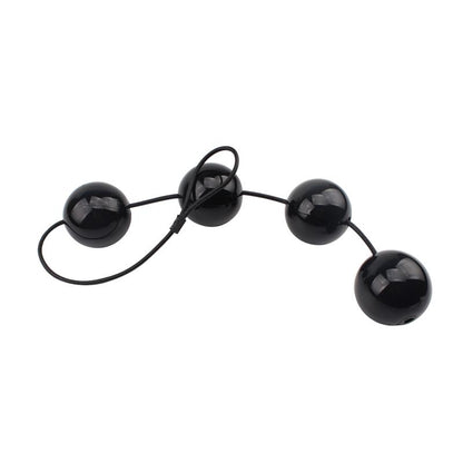 CHISA - BOULES ANALES ET VAGINALES 65 X 6 CM NOIR