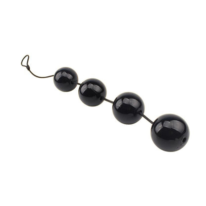 CHISA - ANAL AND VAGINAL BALLS 65 X 6 CM BLACK