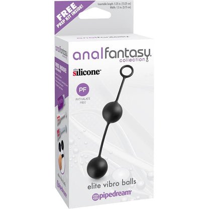 ANAL FANTASY COLLECT. - ANAL BALLS ELITE VIBRO BALLS BLACK