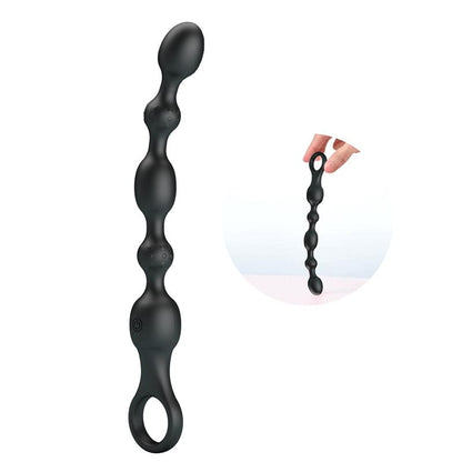 PRETTYLOVE - ANAL BEADS WITH VIBRATION