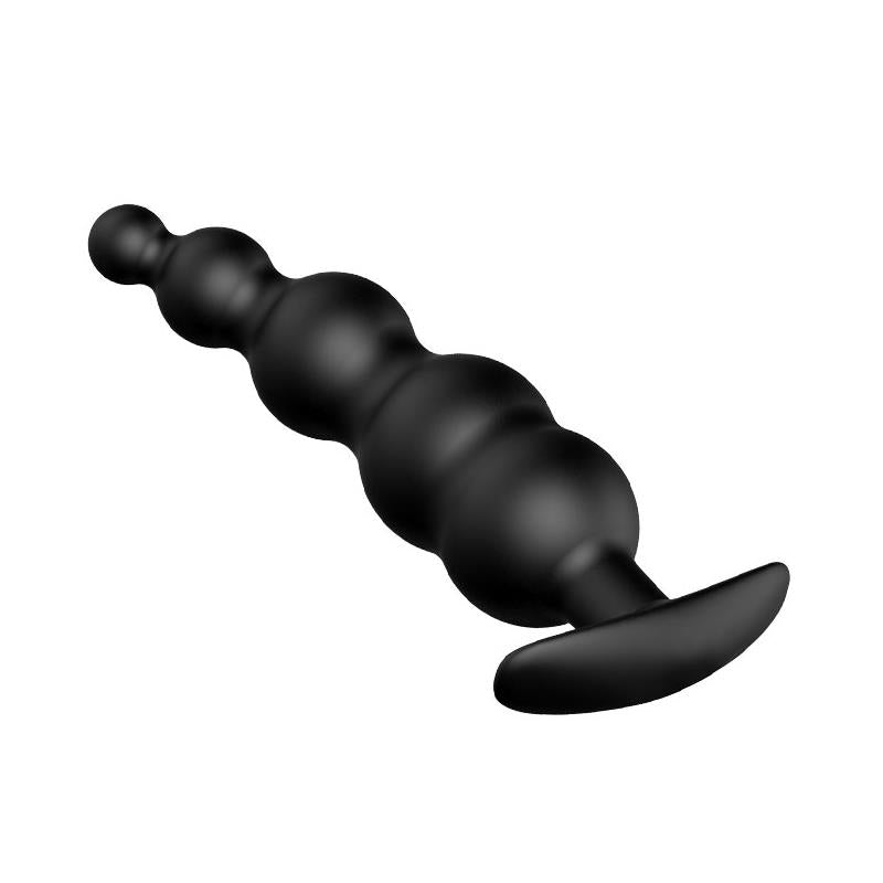 PRETTYLOVE - ANAL BUBBLE PLUG BLACK SILICONE