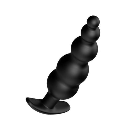 PRETTYLOVE - ANAL BUBBLE PLUG BLACK SILICONE