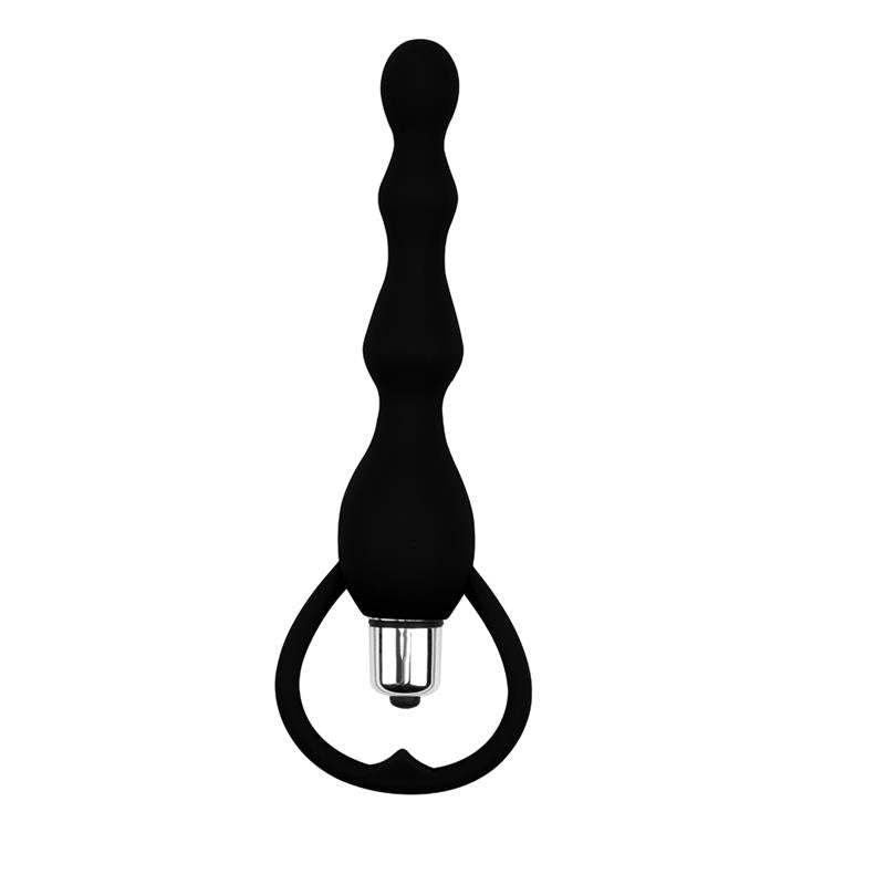 CHISA - ANAL CHAIN TAIL POWER SILICONE BLACK