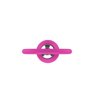 A-GUSTO - ANAL CHAIN WITH VIBRATION PINK