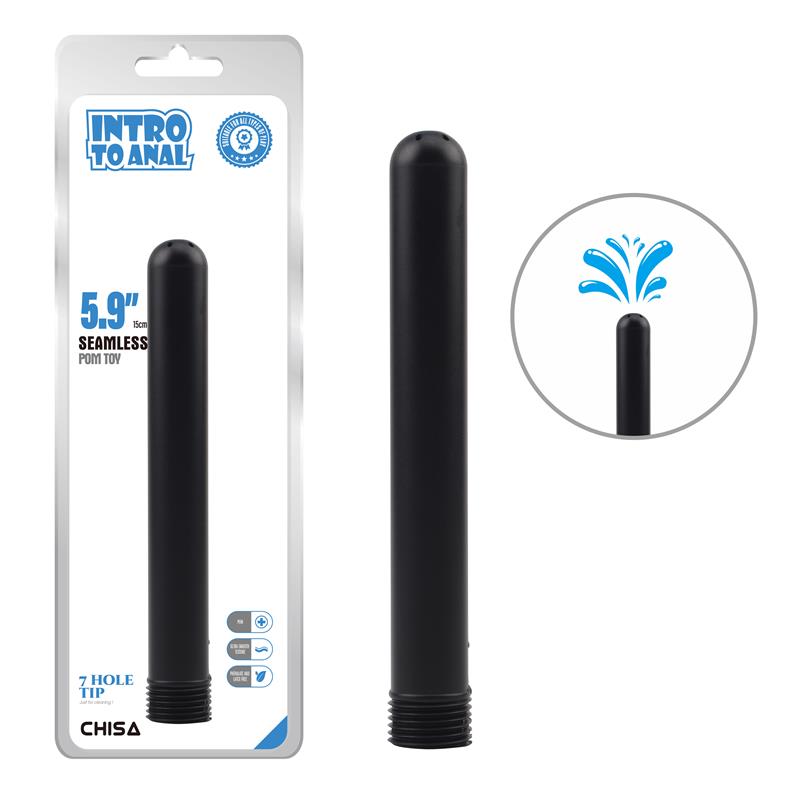 CHISA - ANAL CLEANER TUBE 15 CM BLACK