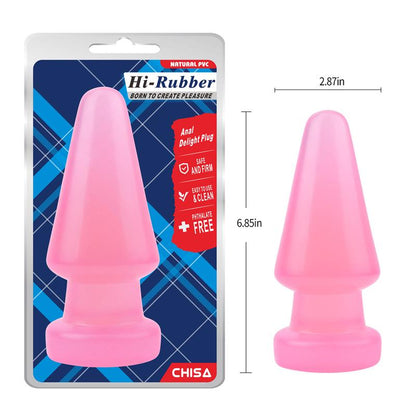 CHISA - ANAL DELIGHT ANAL PLUG PINK 17.4CM