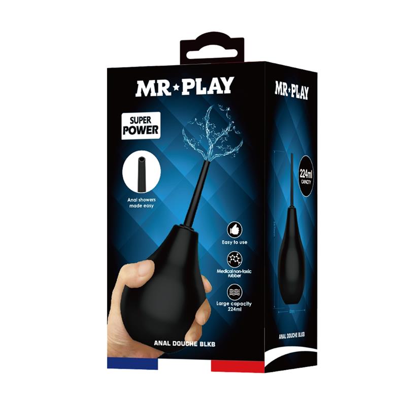 MR PLAY - ANAL DOUCHE BLKB 224 ML