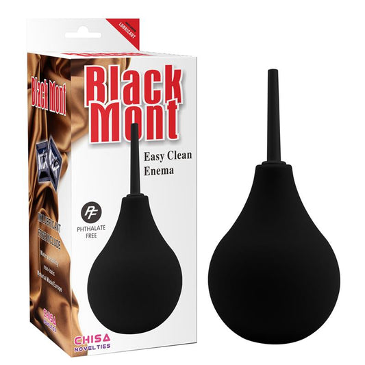 CHISA - ANAL DUCHE EASY CLEAN 17 CM BLACK