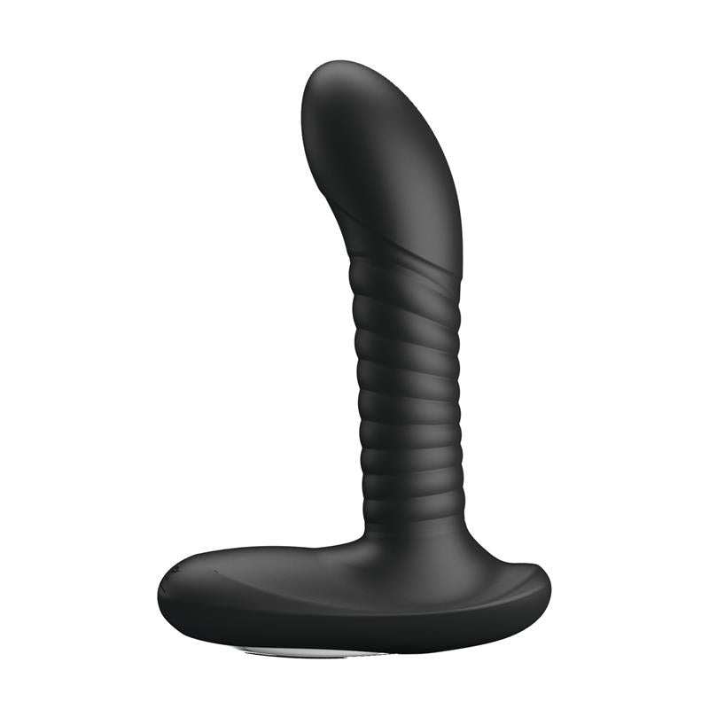 PRETTYLOVE - ANAL MASAGER WITH ROLLING BEADS BLACK