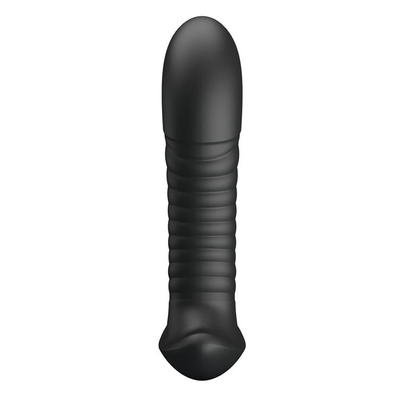 PRETTYLOVE - ANAL MASAGER WITH ROLLING BEADS BLACK