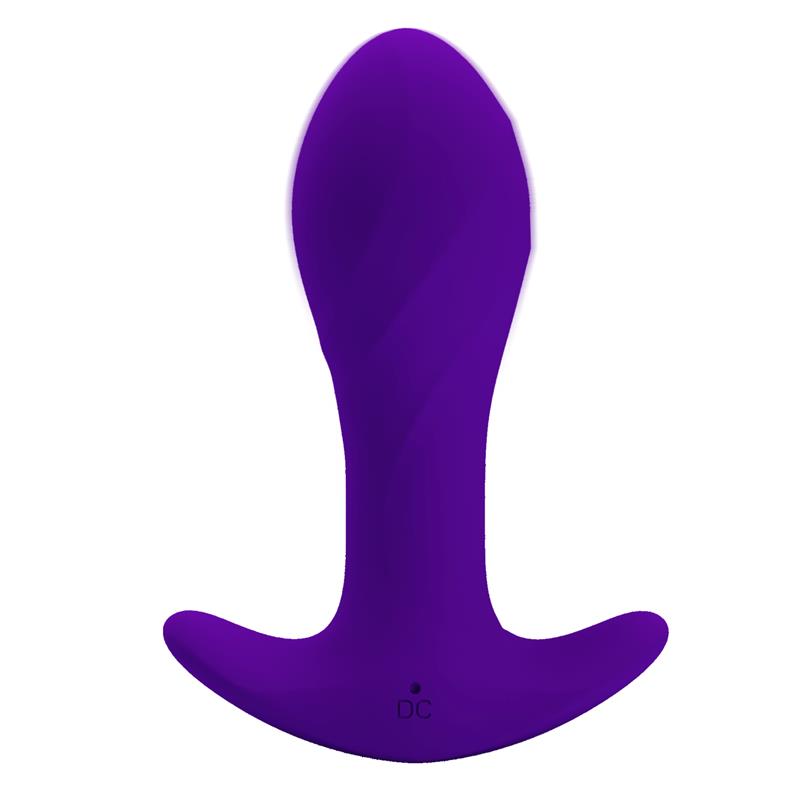 PRETTYLOVE - ANAL MASAGER WITH VIBRATION PURPLE