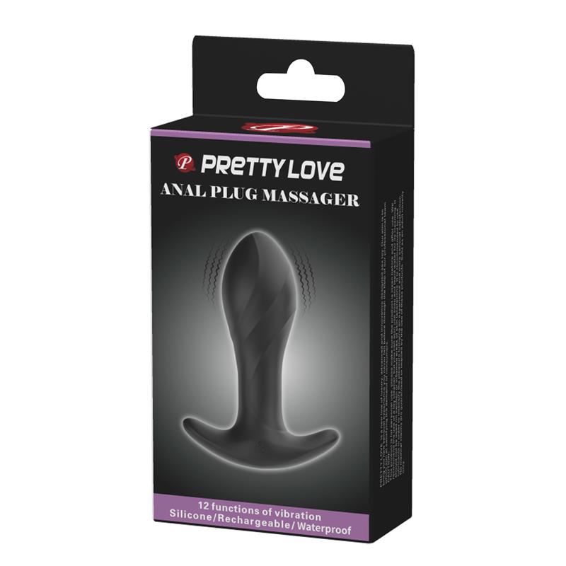 PRETTYLOVE - ANAL MASAGER WITH VIBRATION