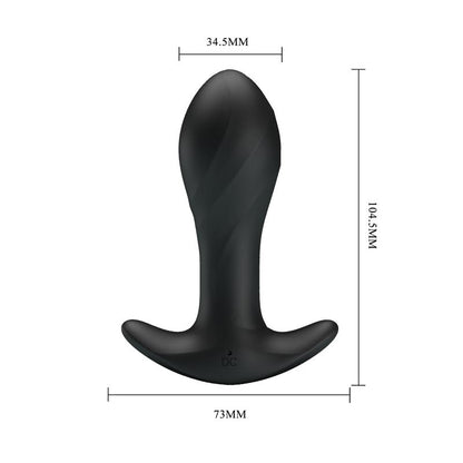 PRETTYLOVE - ANAL MASAGER WITH VIBRATION