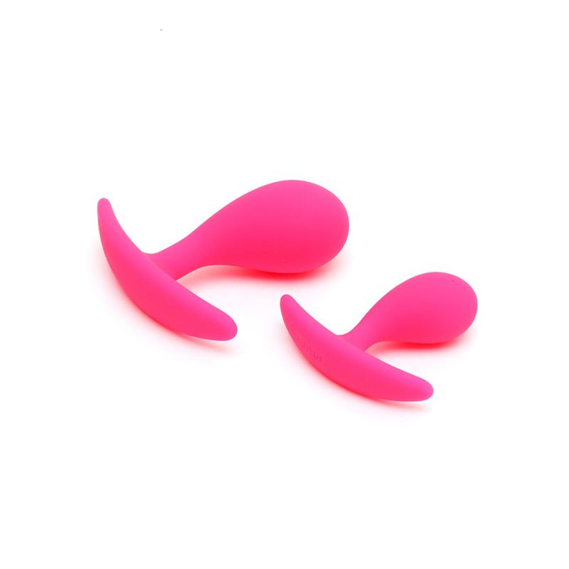 RIMBA TOYS - ANAL PLAY PLUG DUO SET COPENHAGEN PINK