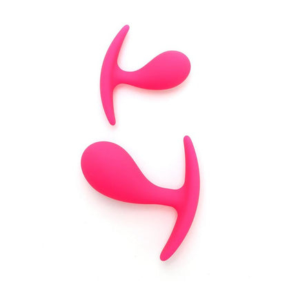 RIMBA TOYS - ANAL PLAY PLUG DUO SET COPENHAGEN PINK