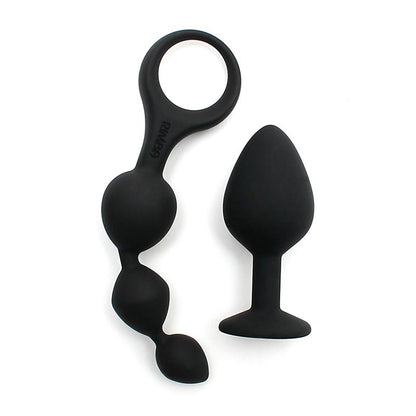 RIMBA TOYS - ANAL PLEASURE PLAY SET BARCELONA BLACK