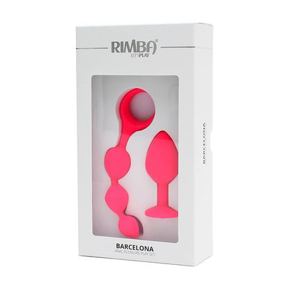 RIMBA TOYS - ANAL PLEASURE PLAY SET BARCELONA PINK