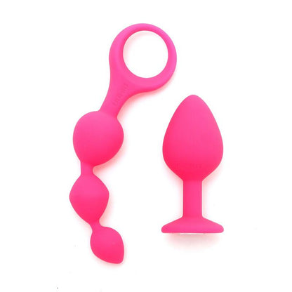 RIMBA TOYS - ANAL PLEASURE PLAY SET BARCELONA PINK