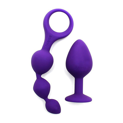 RIMBA TOYS - ANAL PLEASURE PLAY SET BARCELONA PURPLE