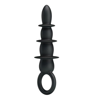 PRETTY LOVE - ANAL PLUG 3 AREAS BLACK