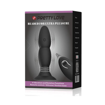 PRETTYLOVE - ANAL PLUG 4 VIBRATION AND ROTATION