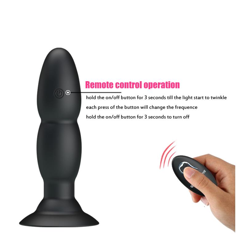 PRETTYLOVE - ANAL PLUG 4 VIBRATION AND ROTATION