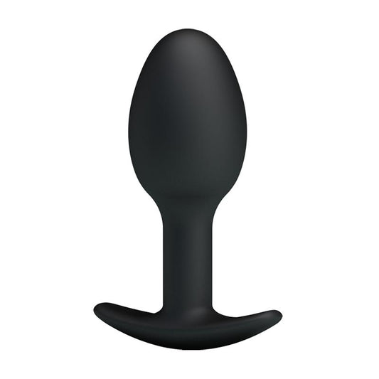 PRETTYLOVE - ANAL PLUG BLACK WITH BALL