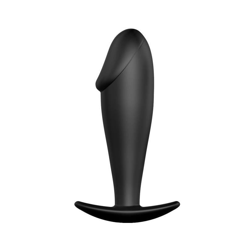 PRETTY LOVE - ANAL PLUG SILICONE PENIS FORM BLACK