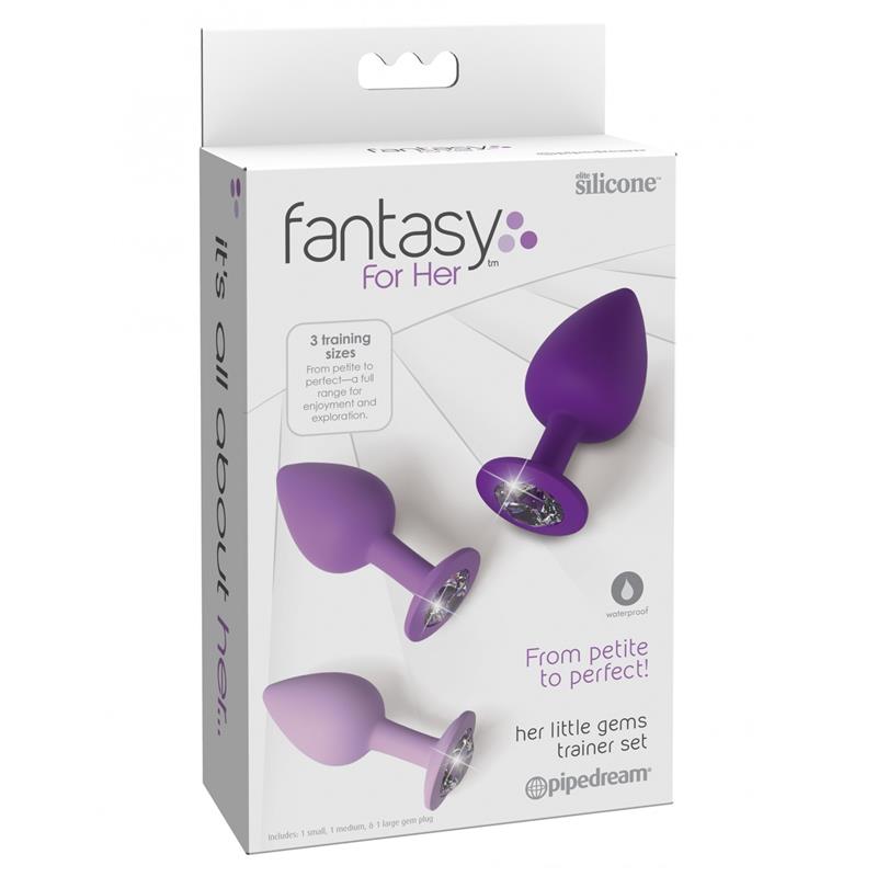 FANTASY FOR HER - ANAL PLUG TRAINER SET