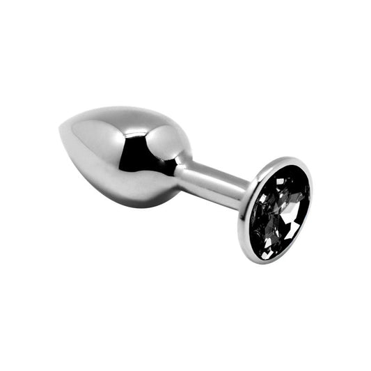 ALIVE - ANAL PLUG WITH BLACK JEWEL SIZE M