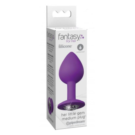 FANTASY FOR HER - ANAL PLUG WITH GEM SIZE MEDIUM