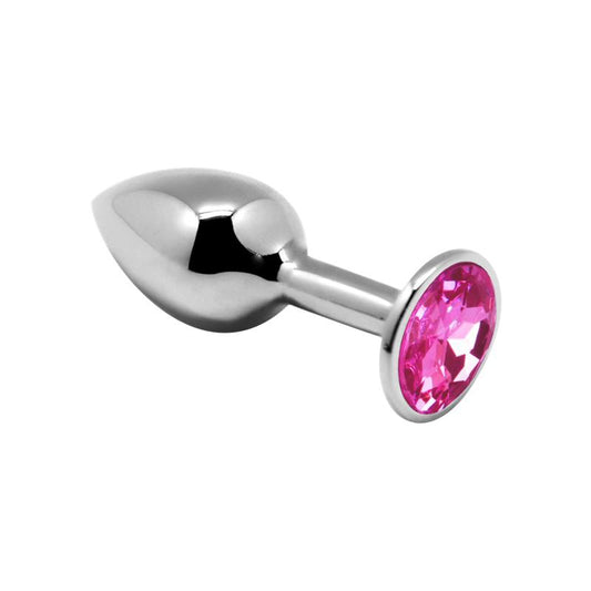 ALIVE - ANAL PLUG WITH PINK JEWEL SIZE M